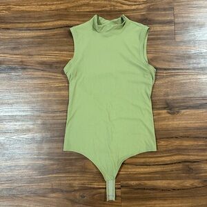Sleeveless Olive Green Women’s Bodysuit